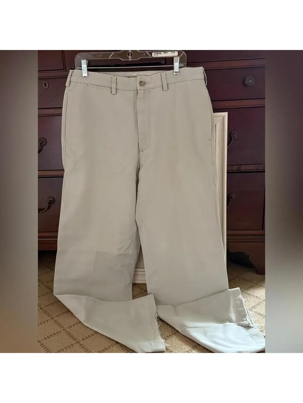 Banana Republic Chino khaki chino  pants in stone 35L